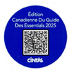 C-CAFRCHQR CANADA FRENCH ESSENTIAL GUIDE STICKER (250/pk) o.6/25