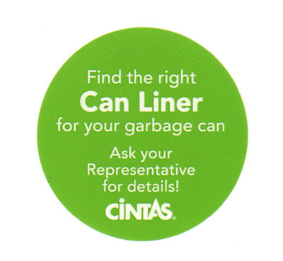 C-CAN1809 CAN LINER INVOICE LABEL (500/ROLL) 9/18