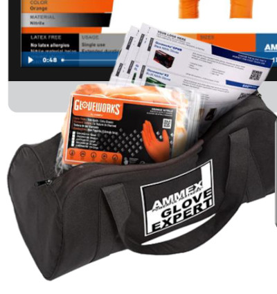 C-GLVKIT25 AMMEX GLOVE KIT (1/ea)  o.8/25