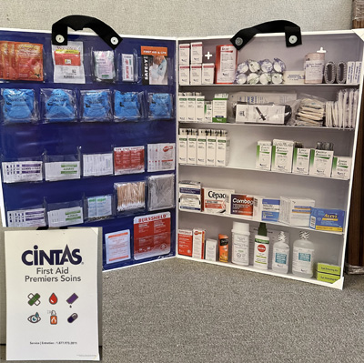 FAS-CABDIS *CANADA* FIRST AID & SAFETY CABINET DISPLAY (1/ea) o.8/25