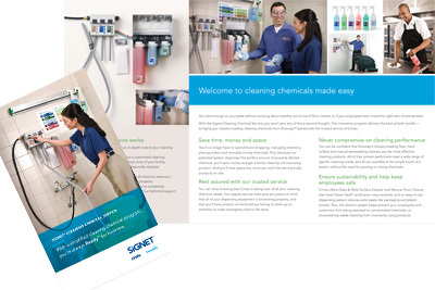 FS-2102N SIGNET CLEANING CHEMICALS LEAVE BEHIND (25/PK) Rev.12/22  