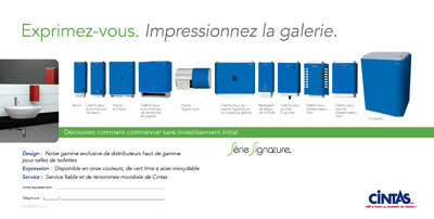 FS-3501FR CARTE POSTALE SÉRIE SIGNATURE EN FRANÇAIS (25/PQT) rev.12/19 (DIG)