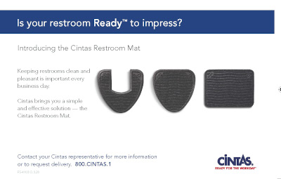 FS-4103 RESTROOM MAT POCKET CARD (50/pk) 3/20