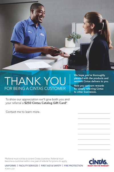 FS-5019 ON-SITE VISIT REFERRAL CARD (50/pk) 3/21