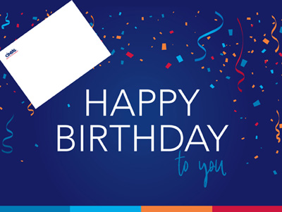 G-HPBIR CINTAS HAPPY BIRTHDAY CARD WITH ENVELOPE (DIG) (10/pk) 1/24