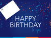 G-HPBIR CINTAS HAPPY BIRTHDAY CARD WITH ENVELOPE (DIG) (10/pk) 1/24