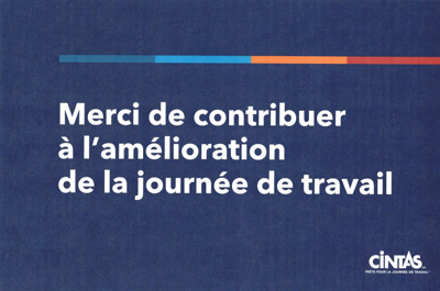 2023 BRANDING THANK YOU CARD FRENCH (50/PK) 4/23