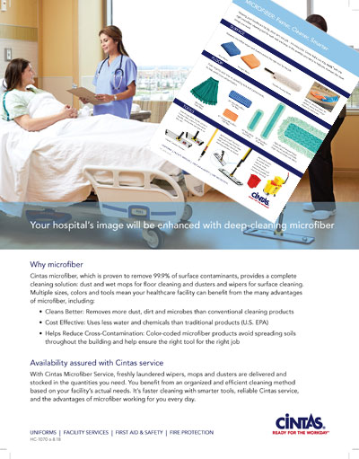 HC-1070 MICROFIBER TOOL SELL SHEET (DIG) (25/PK) 8/18