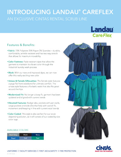 HC-1359 CAREFLEX SCRUBS (15/pack) rev. 6/22 (DIG)