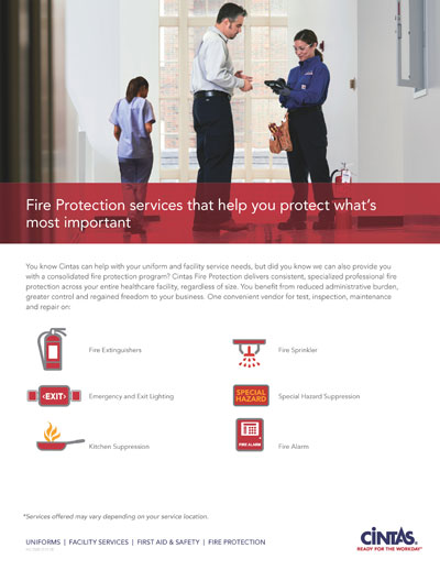 HC-1505 HEALTHCARE FIRE PROTECTION SELL SHEET (10/pk) 11/18 (DIG)