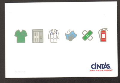 HC-2050 HEALTHCARE THANK YOU CARD/ENVELOPE (10/PK) 4/20