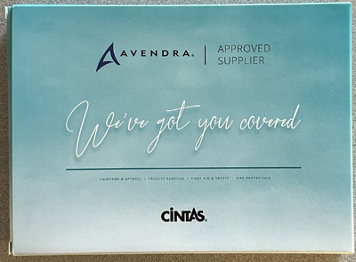 HOSP-AVVID HOSPITALITY AVENDRA VIDEO MAILER (1 ea) 11/23