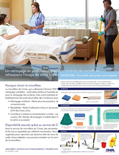 HC-1070FR FRENCH MICROFIBER TOOLS SALES SHEET (10/pk) 3/20 (DIG)