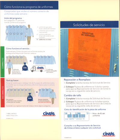 X-1201SP SPANISH PROGRAM EDUCATION ONBOARDING POCKET CARDS (50/PK) 2/16 (DIG)