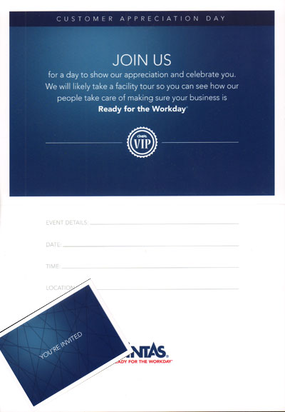 X-3046 CUSTOMER APPRECIATION INVITATION (25/PK) rev. 3/20