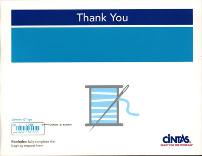 X-3049 CUSTOMIZABLE CUSTOMER/ LOCKER SIGNAGE (5/PK) 3/20