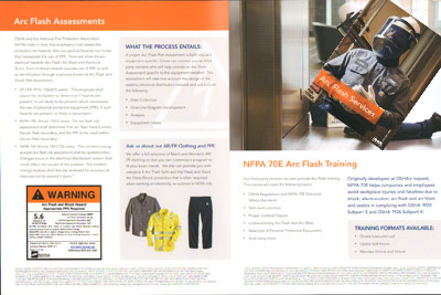 FAS-ARCSRV ARC FLASH SERVICES BROCHURE (25/PK) 3/22 (DIG)
