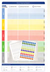 FS-2661 CLEAN ZONE PROGRAM WALL CHART with STICKERS (3/PK) rev. 10/16 (DIG)