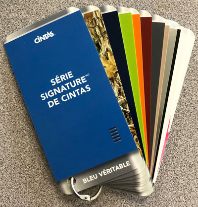 FS-3550FR FRENCH SIGNATURE SERIES SWATCH RING (1/ea) 1/20